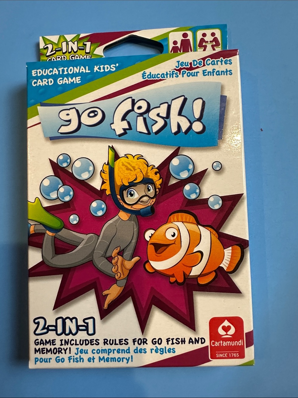 Go Fish! Educational Card Game #329